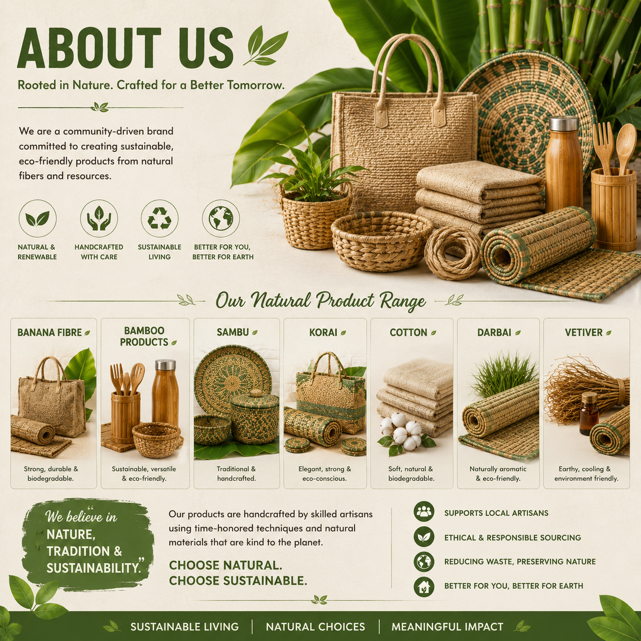 Rural Indian Artisan Sustainable Weaving